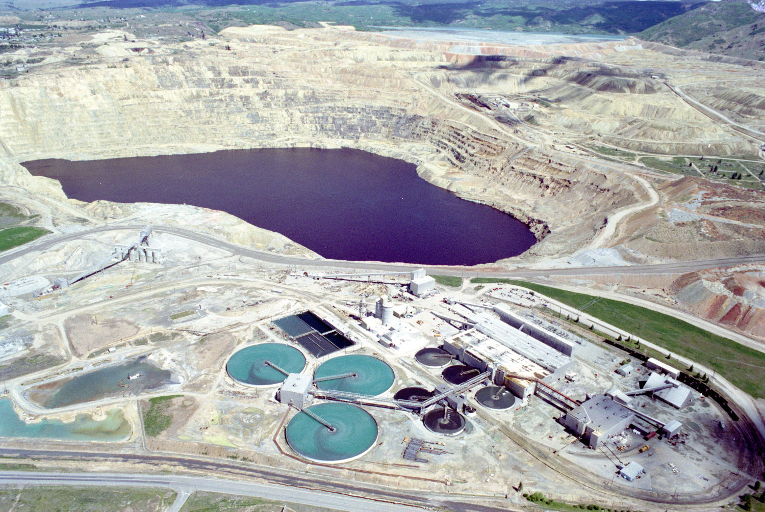 Berkeley Pit, Butte, June 1998